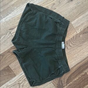 Madewell Dark Green Shorts